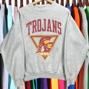 Vtg USC University of Southern California Mascot USC Trojans football Shirt